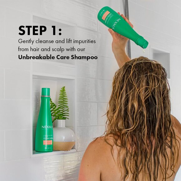 Nexxus Salon Unbreakable Care Protein/Biotin/Keratin Shampoo & Conditioner Set - Picture 5 of 14